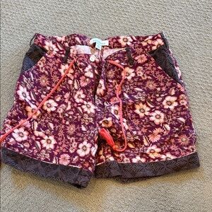 Sundance Floral Purple and Pink Bermuda Shorts